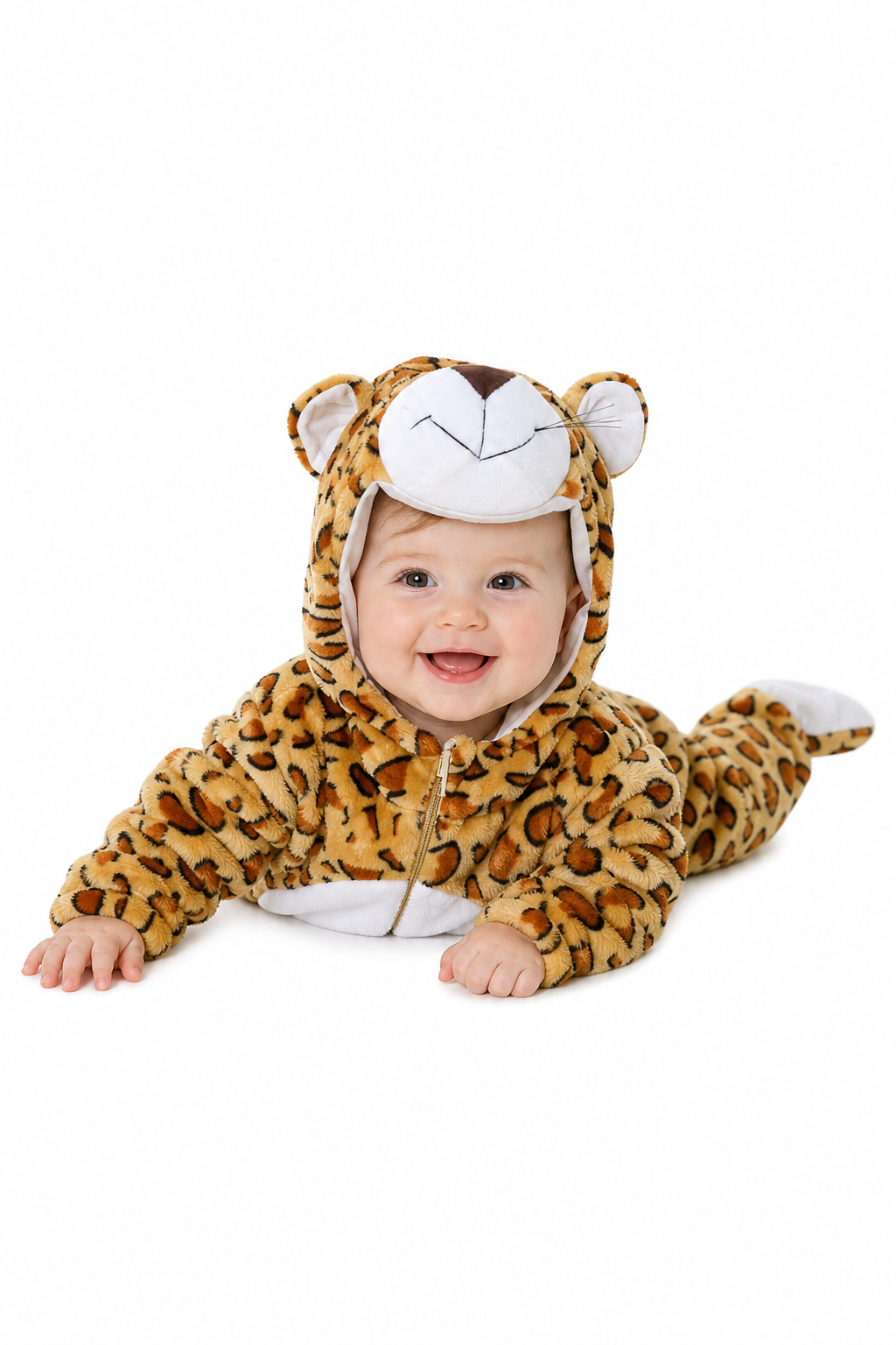 Baby Hooded Halloween Lavender Plush Bat Onesie 3T - Image 5