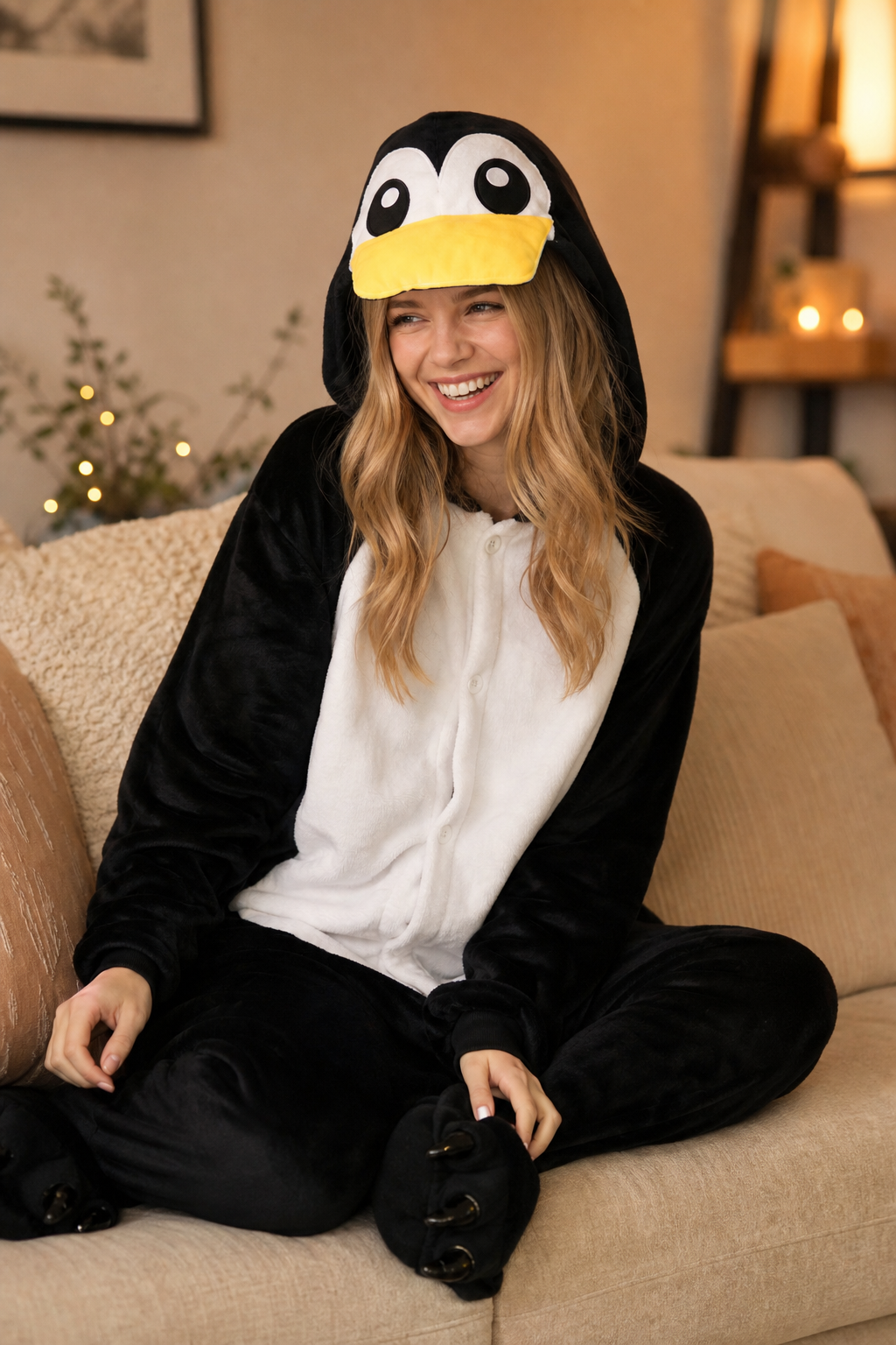 Adult Penguin Kigurumi Onesie - Image 6