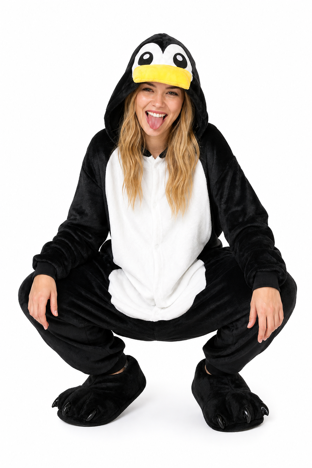 Adult Penguin Kigurumi Onesie - Image 5
