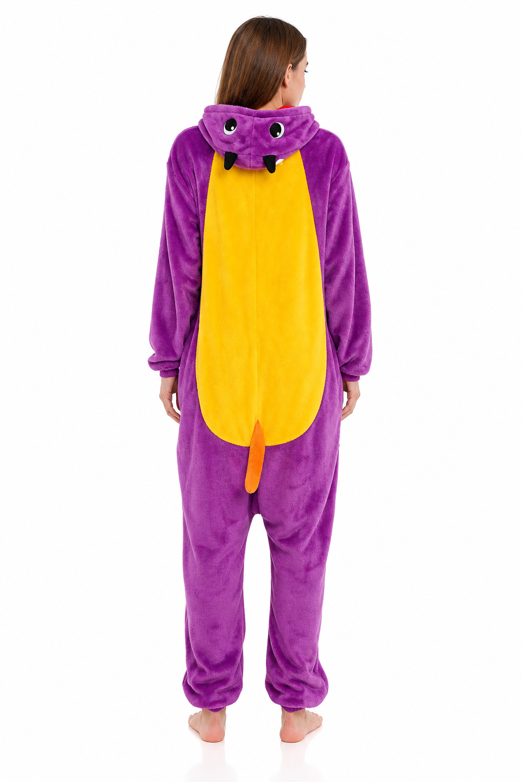 Adult Purple Dragon Kigurumi Onesie - Image 4