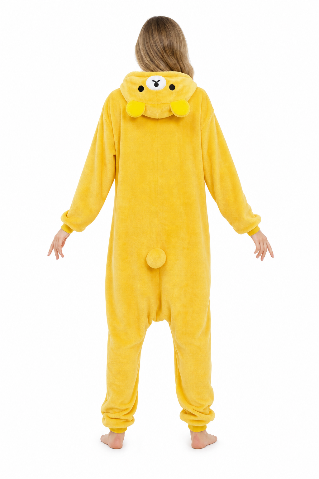 Adult Yellow Bear Kigurumi Onesie - Image 4