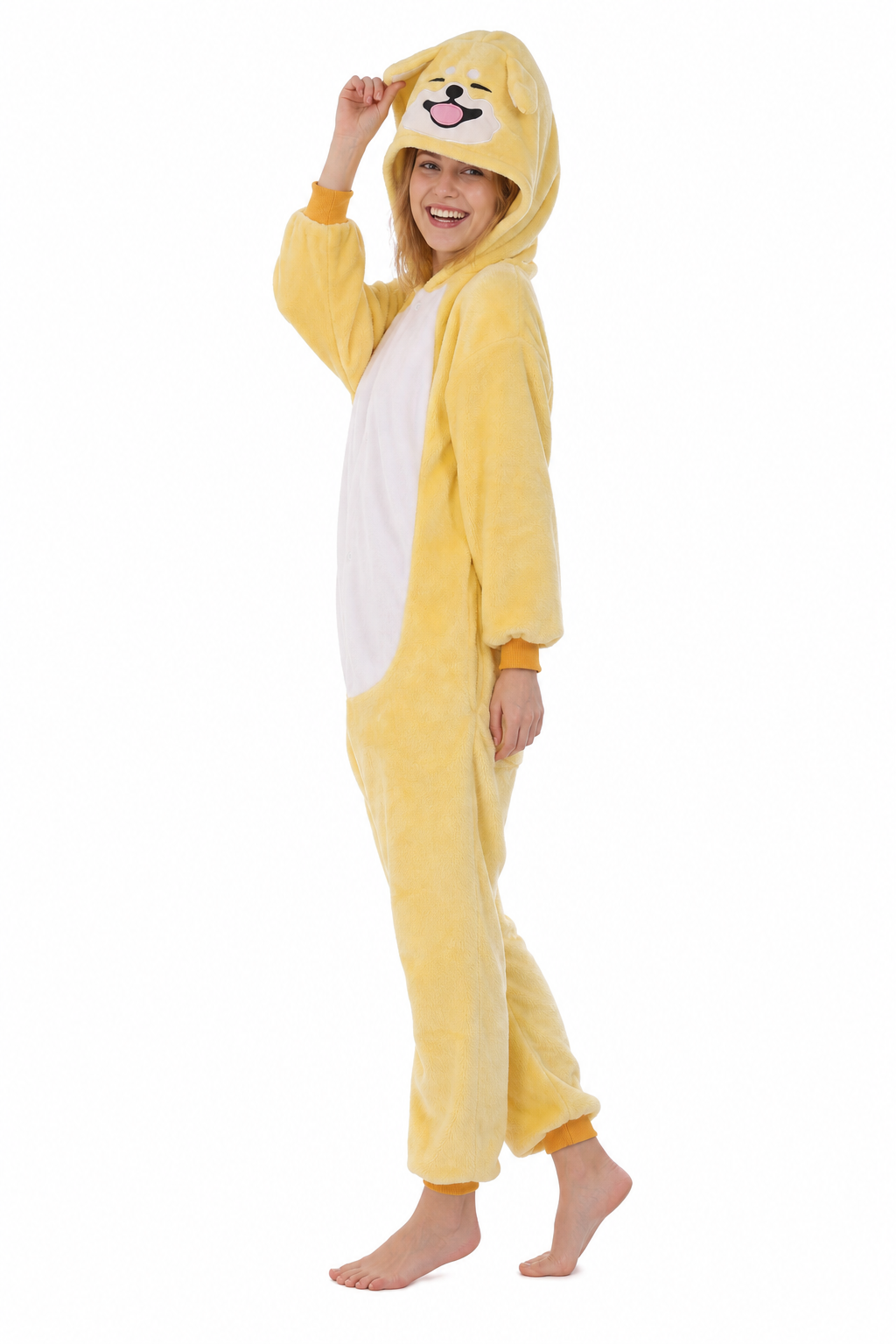 Adult Yellow Shiba Inu Plush Kigurumi - Image 2