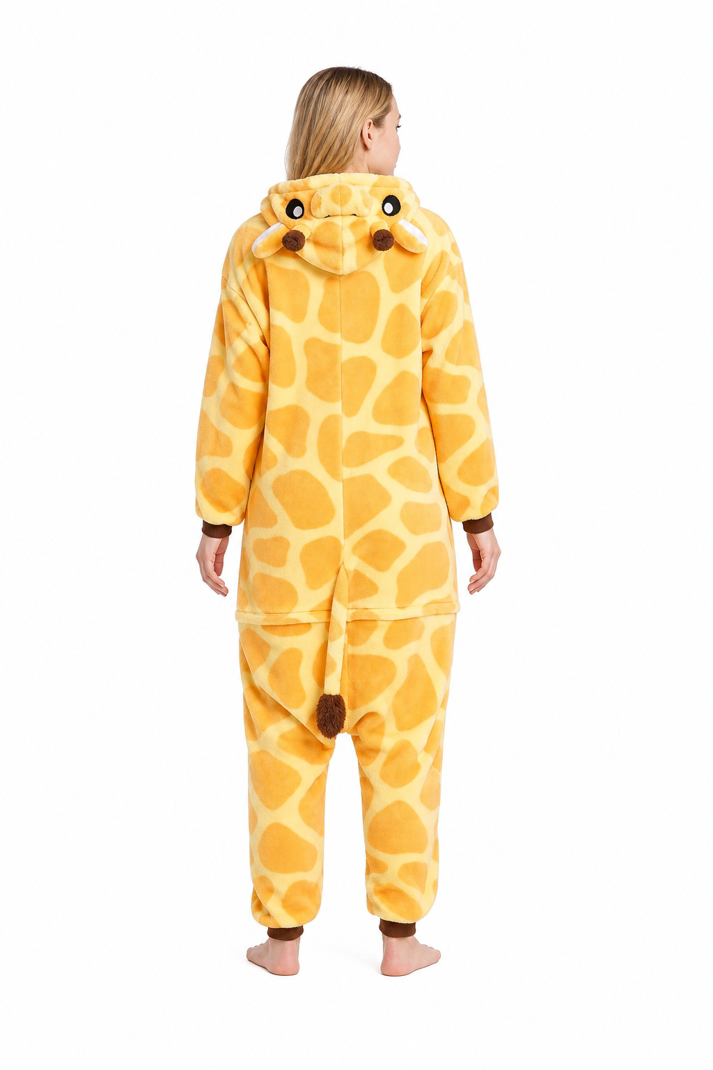 Adult Hooded Giraffe Kigurumi Onesie - Image 4