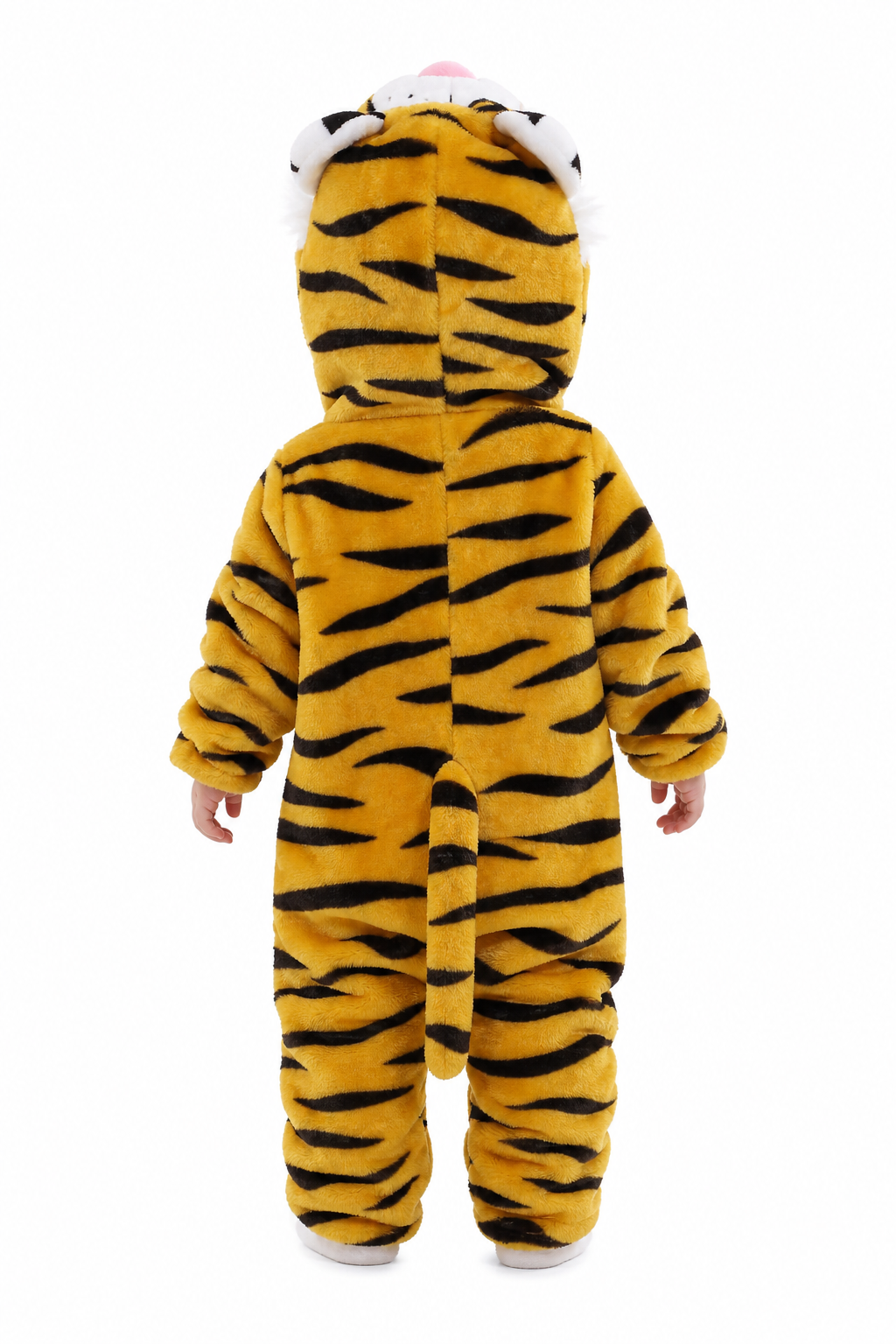 Plush Hooded Baby Tiger Costume - Image 4