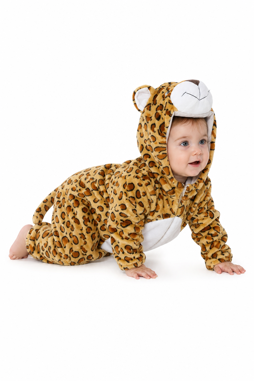 Baby Hooded Halloween Lavender Plush Bat Onesie 3T - Image 2