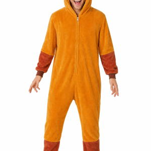 Amber Two-Tone Plush Bear Kigurumi