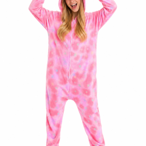 Pink Cloud Star Unicorn Plush Onesie