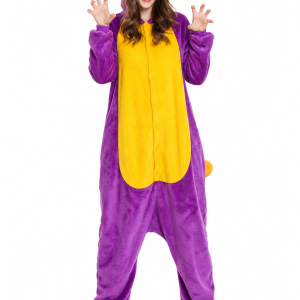 Purple Dragon Plush Kigurumi Onesie