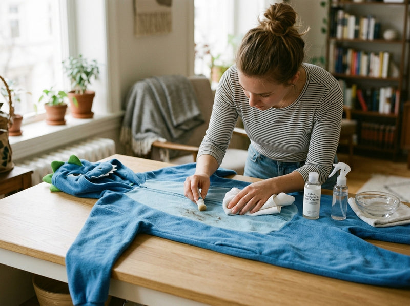 Spot Cleaning and Quick Freshening Between Washes