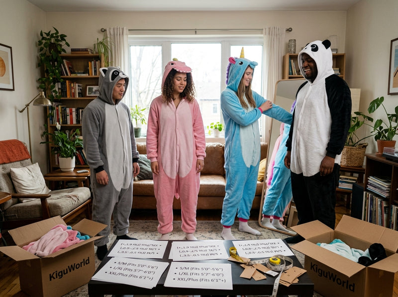 Standard Kigurumi Size Ranges Explained